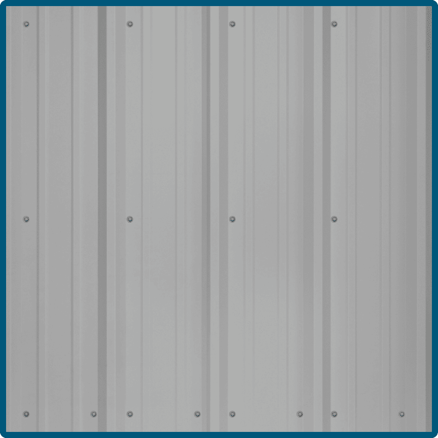 Vertical metal roofing and siding